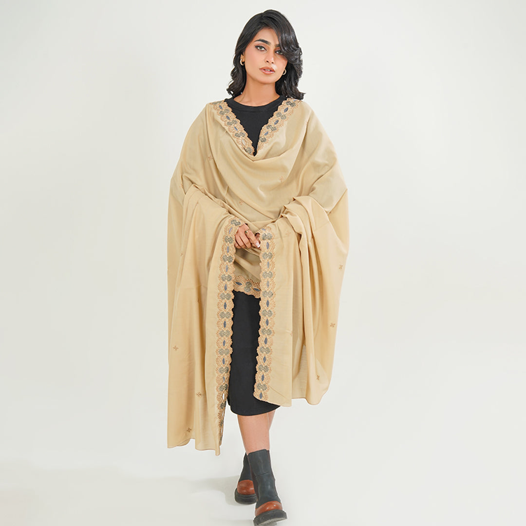 Classic Summer Shawls - (Beige)