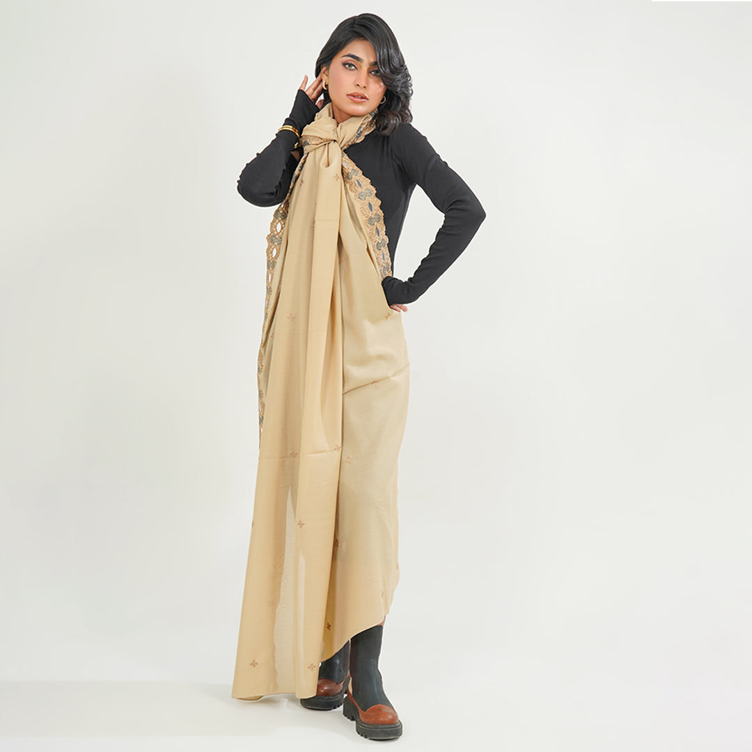 Classic Summer Shawls - (Beige)