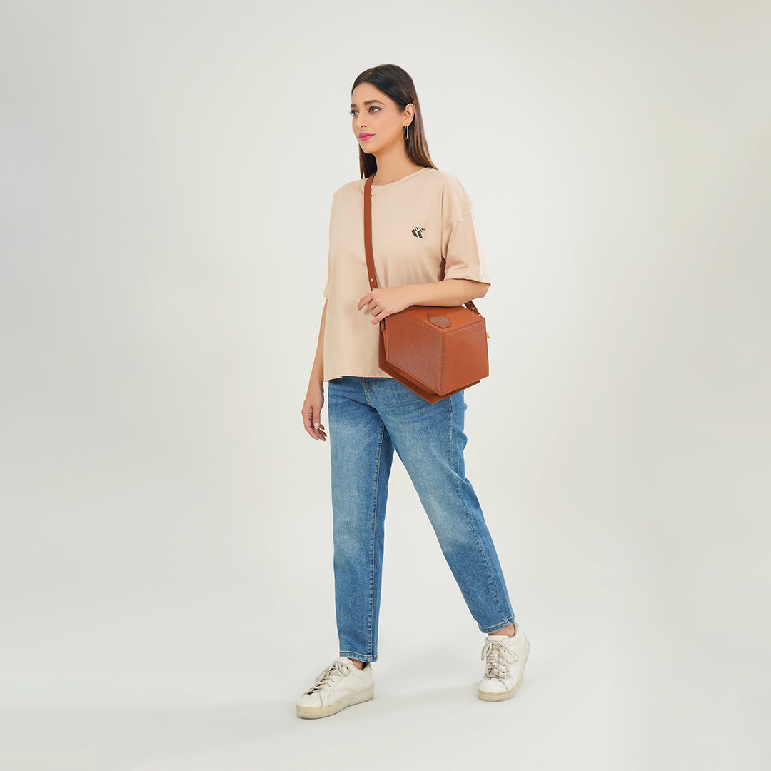 Beige Oversize T-Shirt