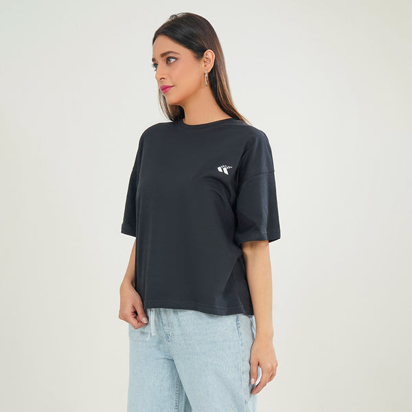 Black Oversize T-Shirt