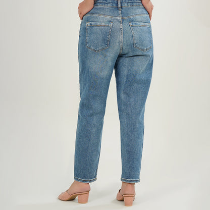 Straight Fit dark Blue Jeans