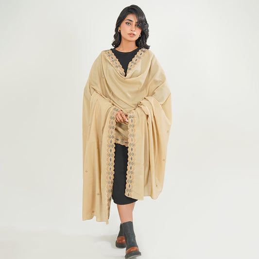 Classic Summer Shawls - (Beige)