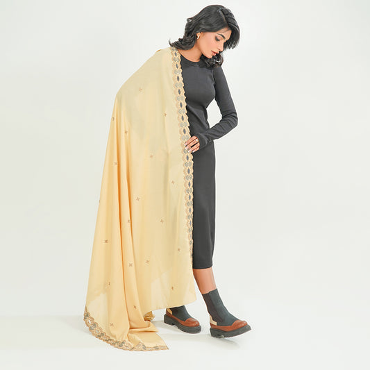Classic Summer shawls - (OATMEAL)