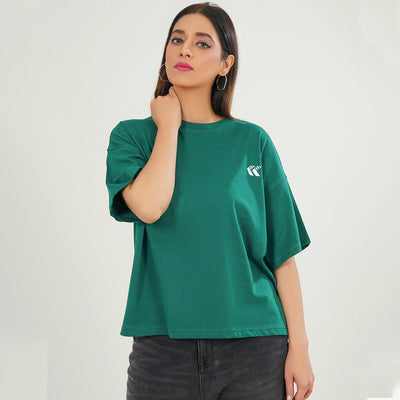 Forest Green Oversize T-Shirt