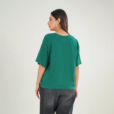 Forest Green Oversize T-Shirt