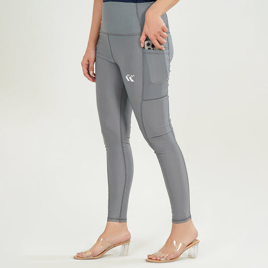 Grey Pocket Legging