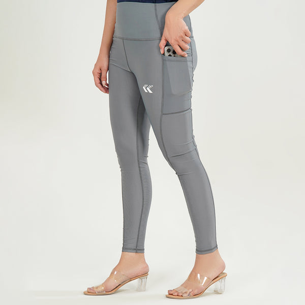 Grey Pocket Legging