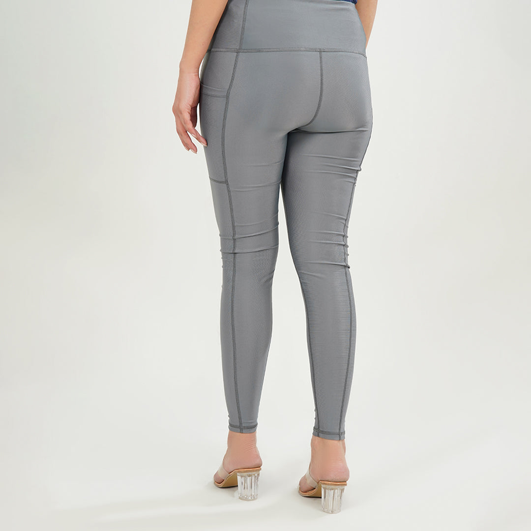 Grey Pocket Legging