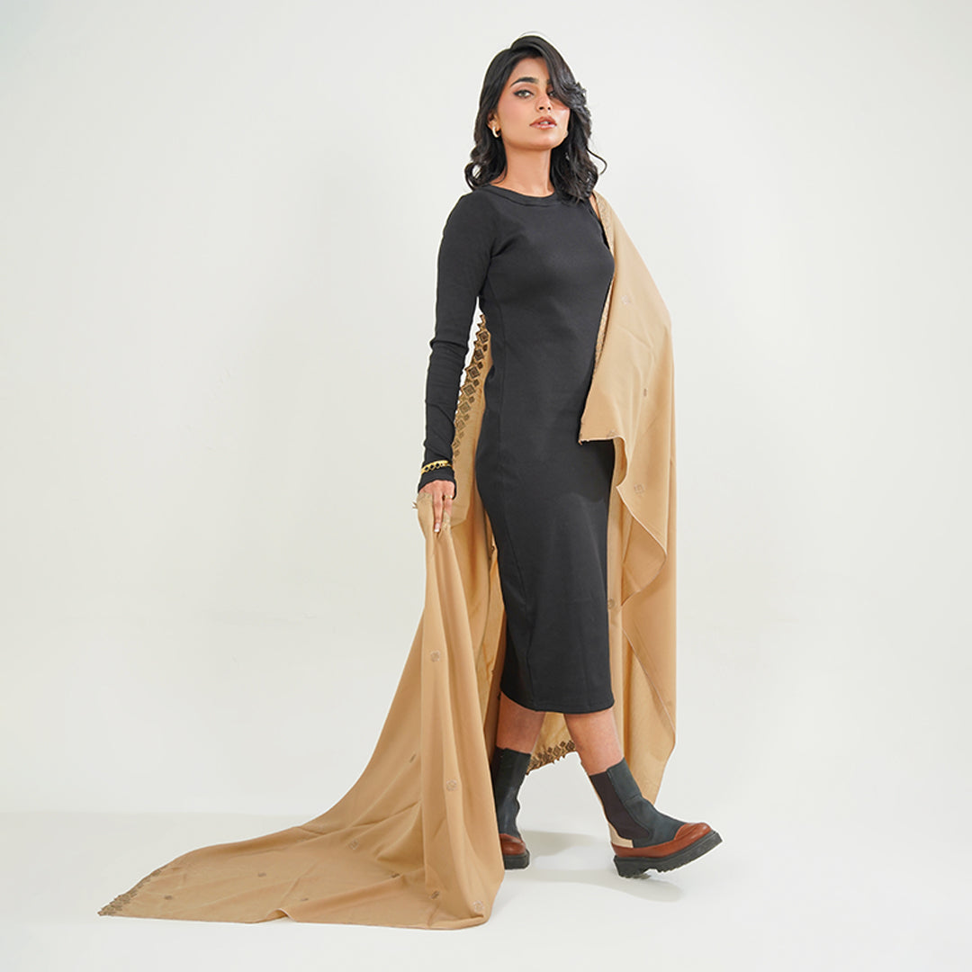 Kashmiri Summer Shawls - (DARK SKIN)