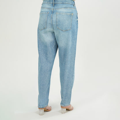 Straight Fit Light Blue Jeans