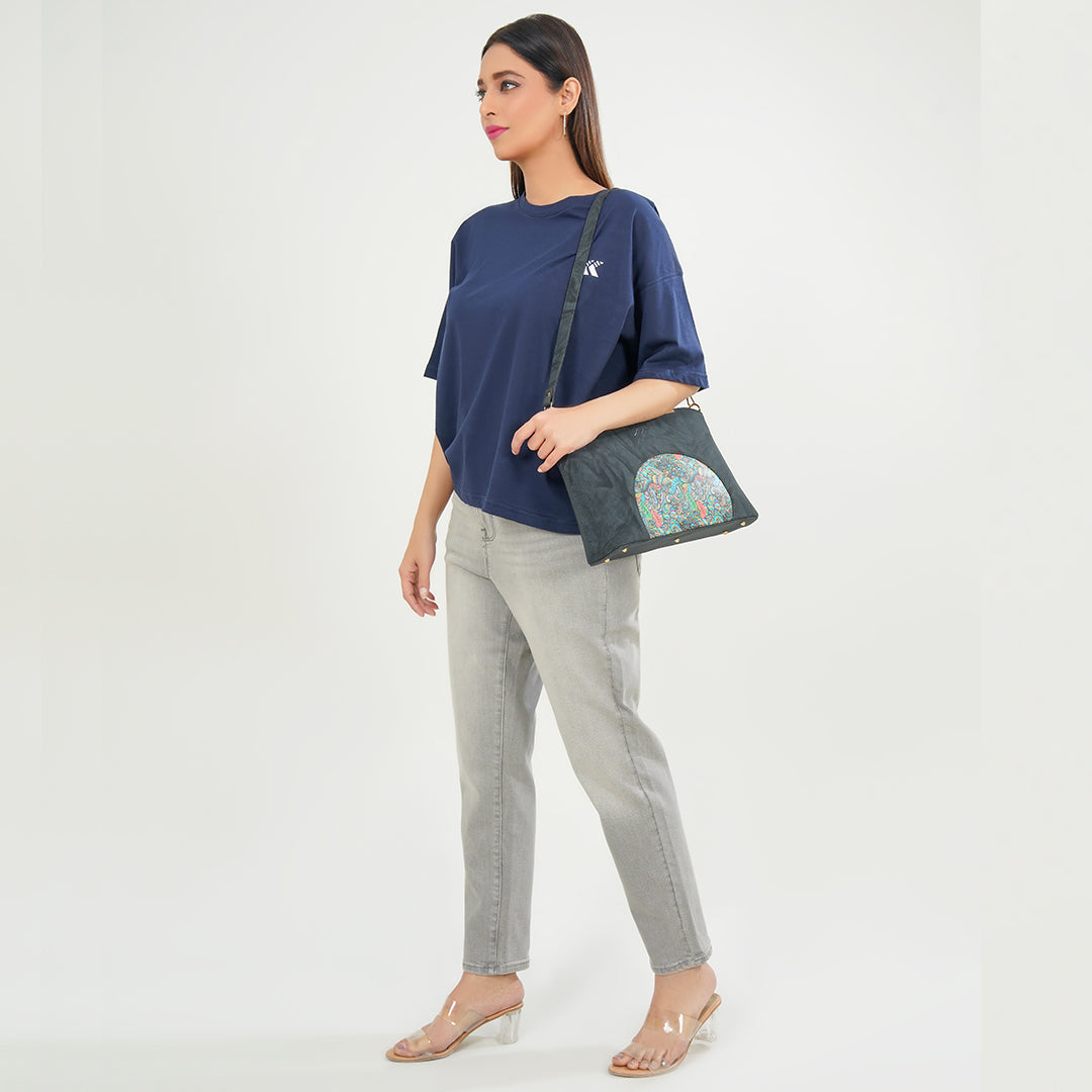 Navy Oversize T-Shirt