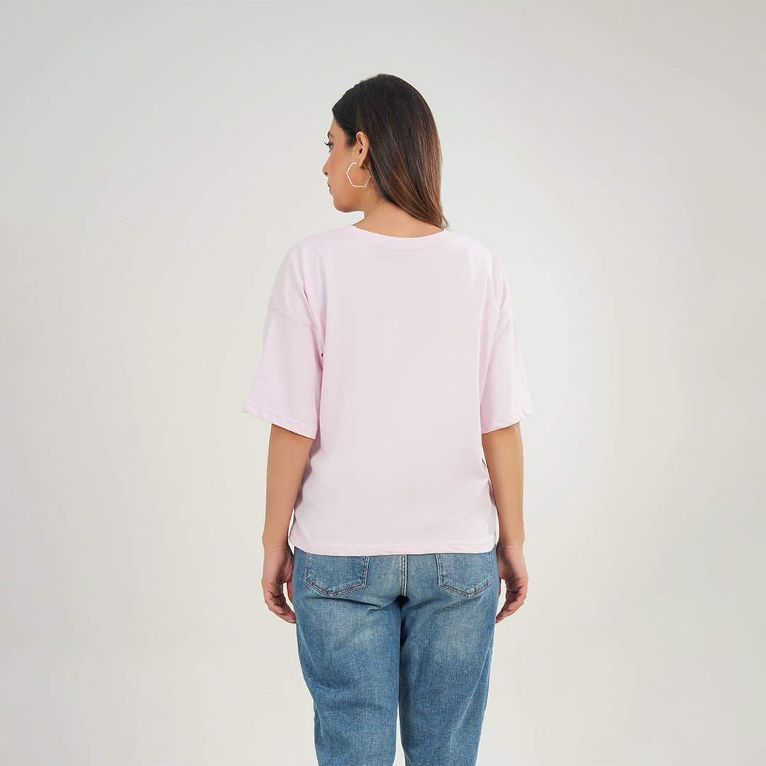 Pink Oversize T-Shirt