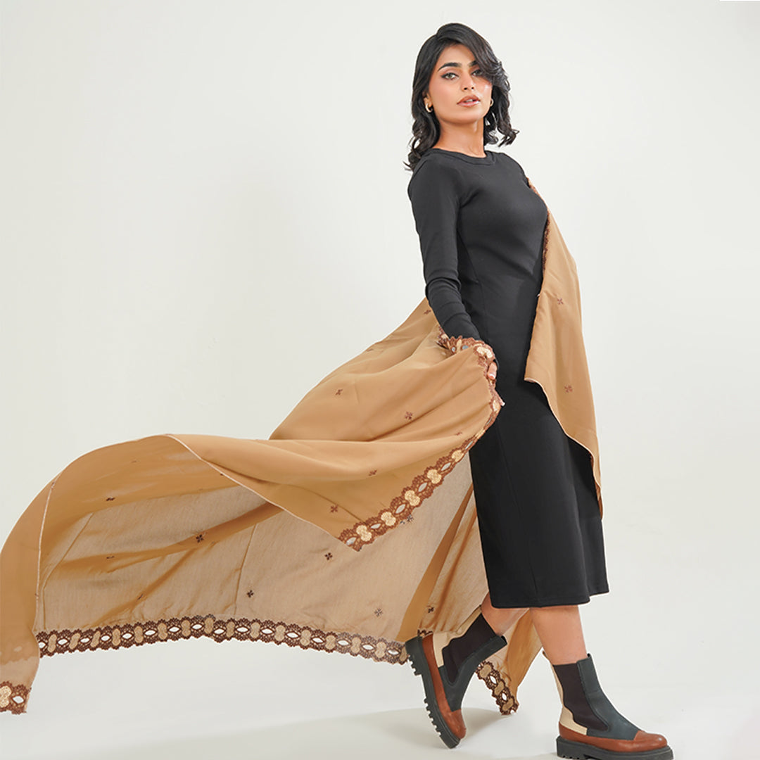 Classic Summer Shawls - (Brown)