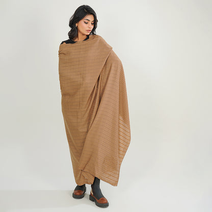 Plain Summer Stone shawls (BROWN)