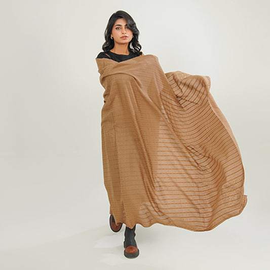 Plain Summer Stone shawls (BROWN)