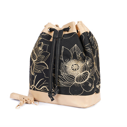 Sapphire Beige Edge Satchel Bag