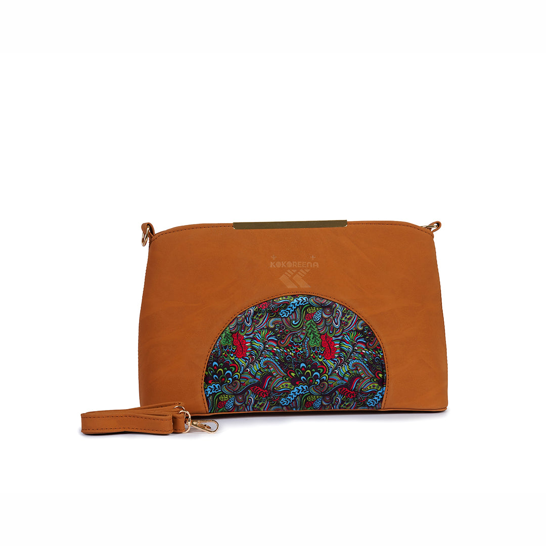 BlushBloom Bucket Mustard Bag