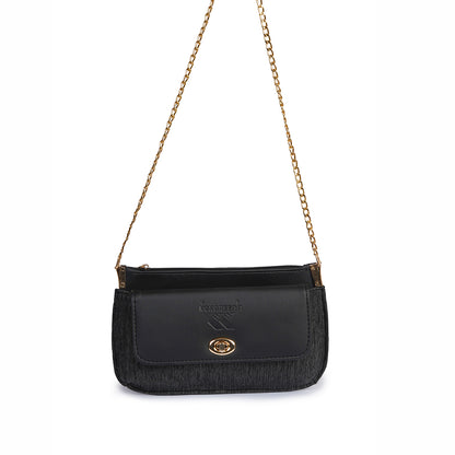 Emerald Dusk Black Clutch