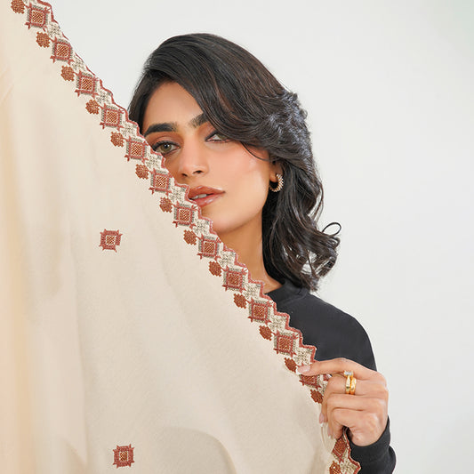 Kashmiri Summer Shawls - (Skin)