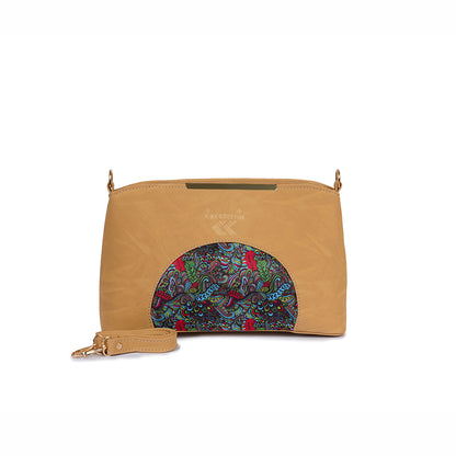 BlushBloom Bucket Beige Bag
