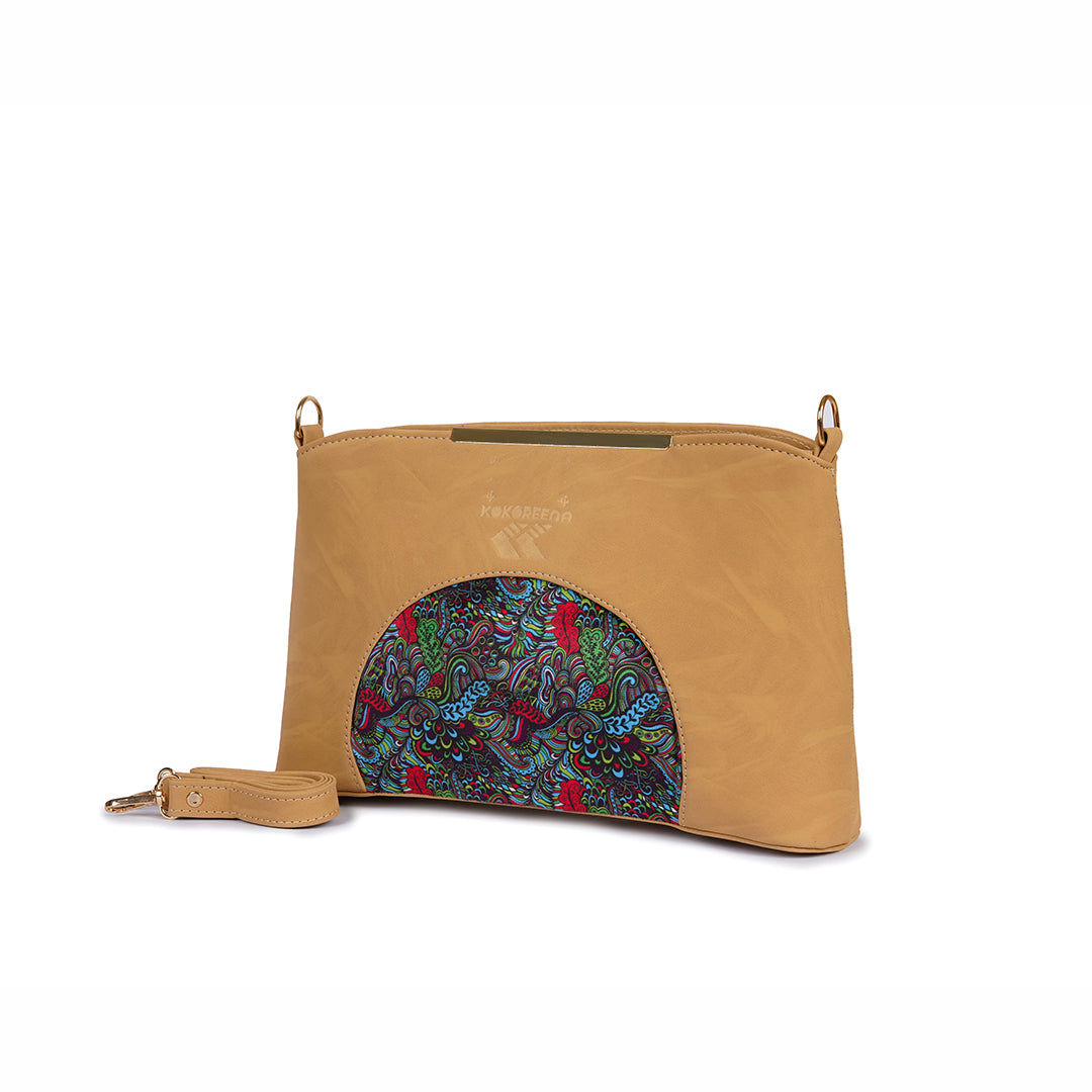 BlushBloom Bucket Beige Bag