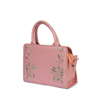 Velvet Frost Luxe Pink Bag