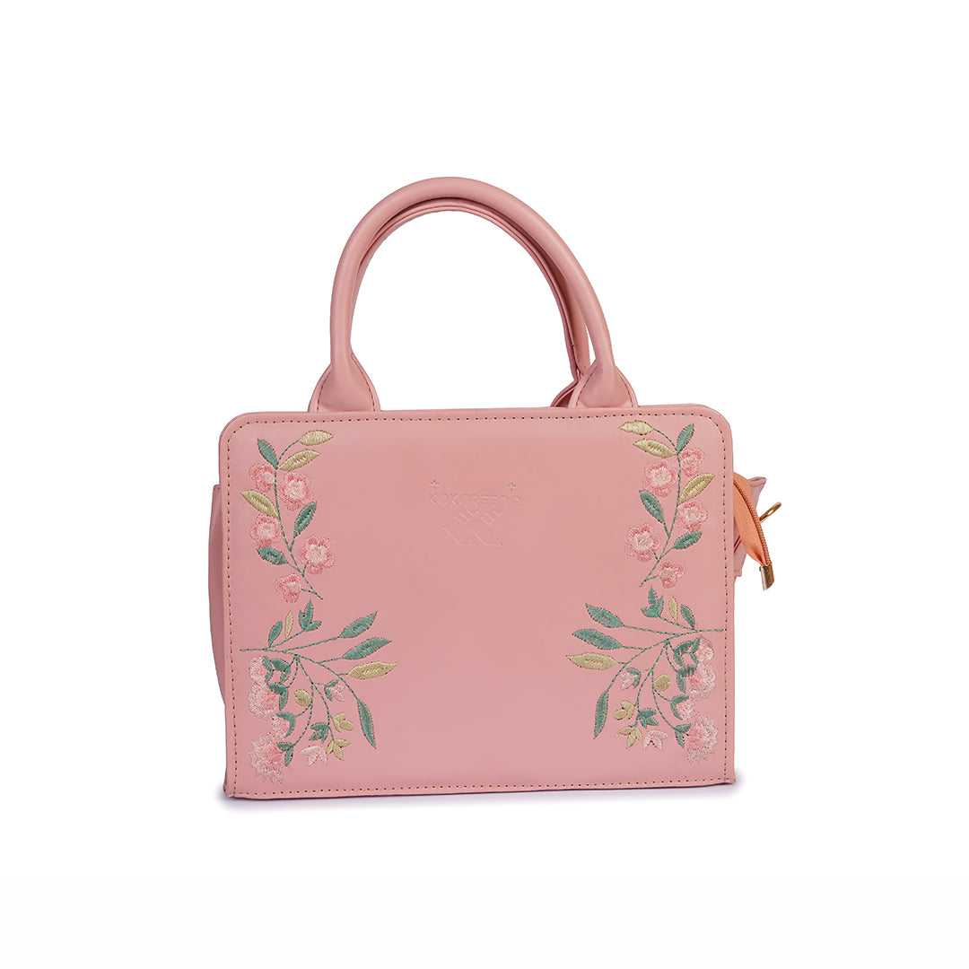 Velvet Frost Luxe Pink Bag