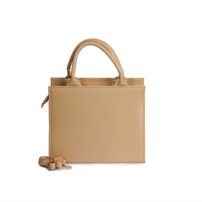 Mocha Luxe Beige Bag