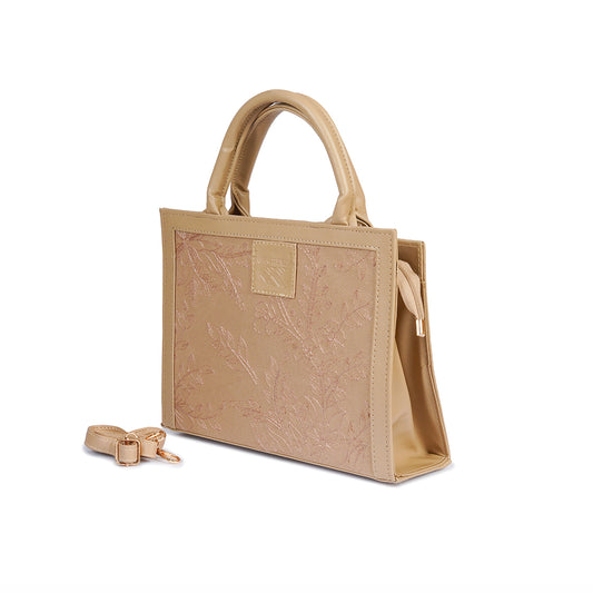 Mocha Luxe Beige Bag