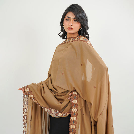 Classic Summer Shawls - (Brown)