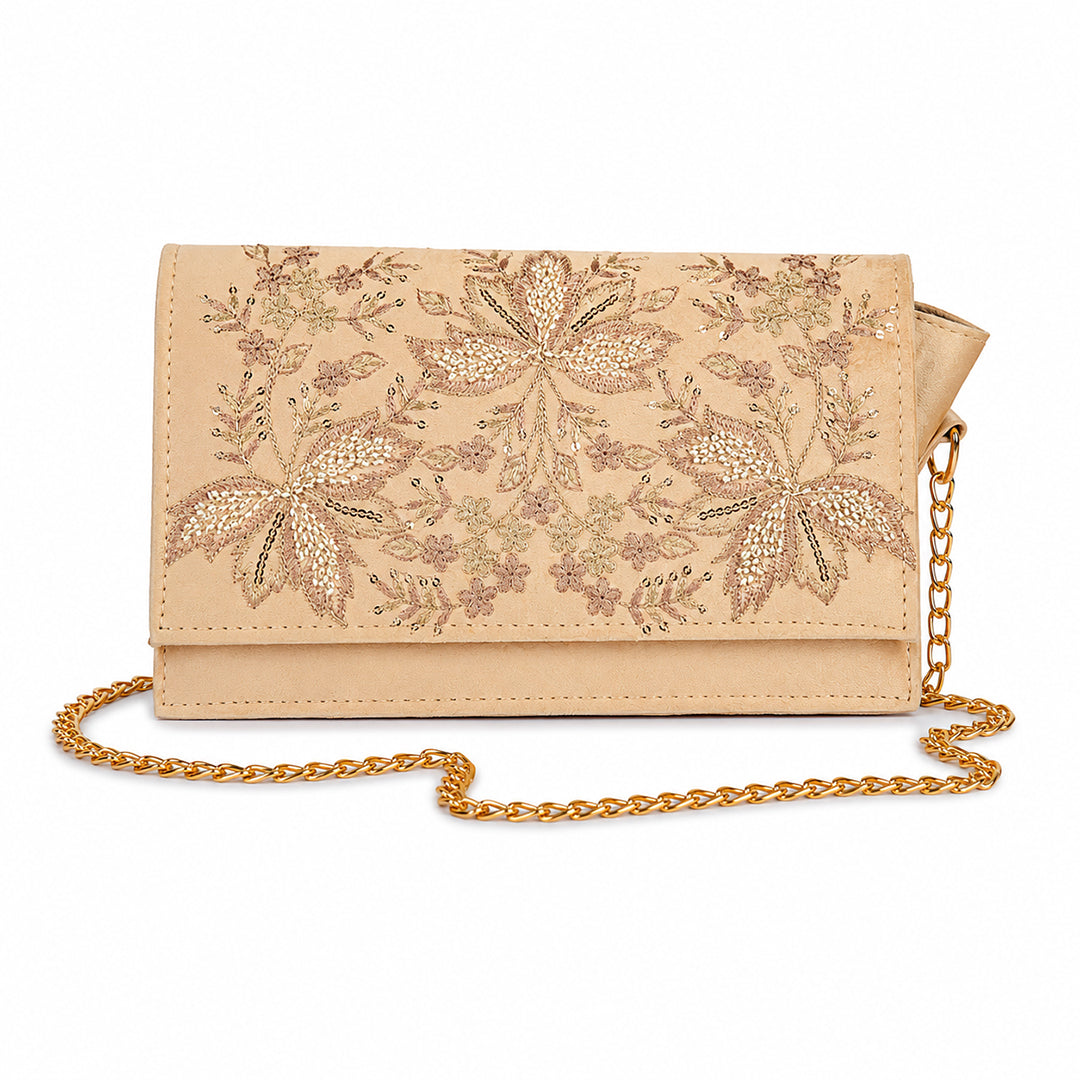 Midnight Grace Tan Sling Bag